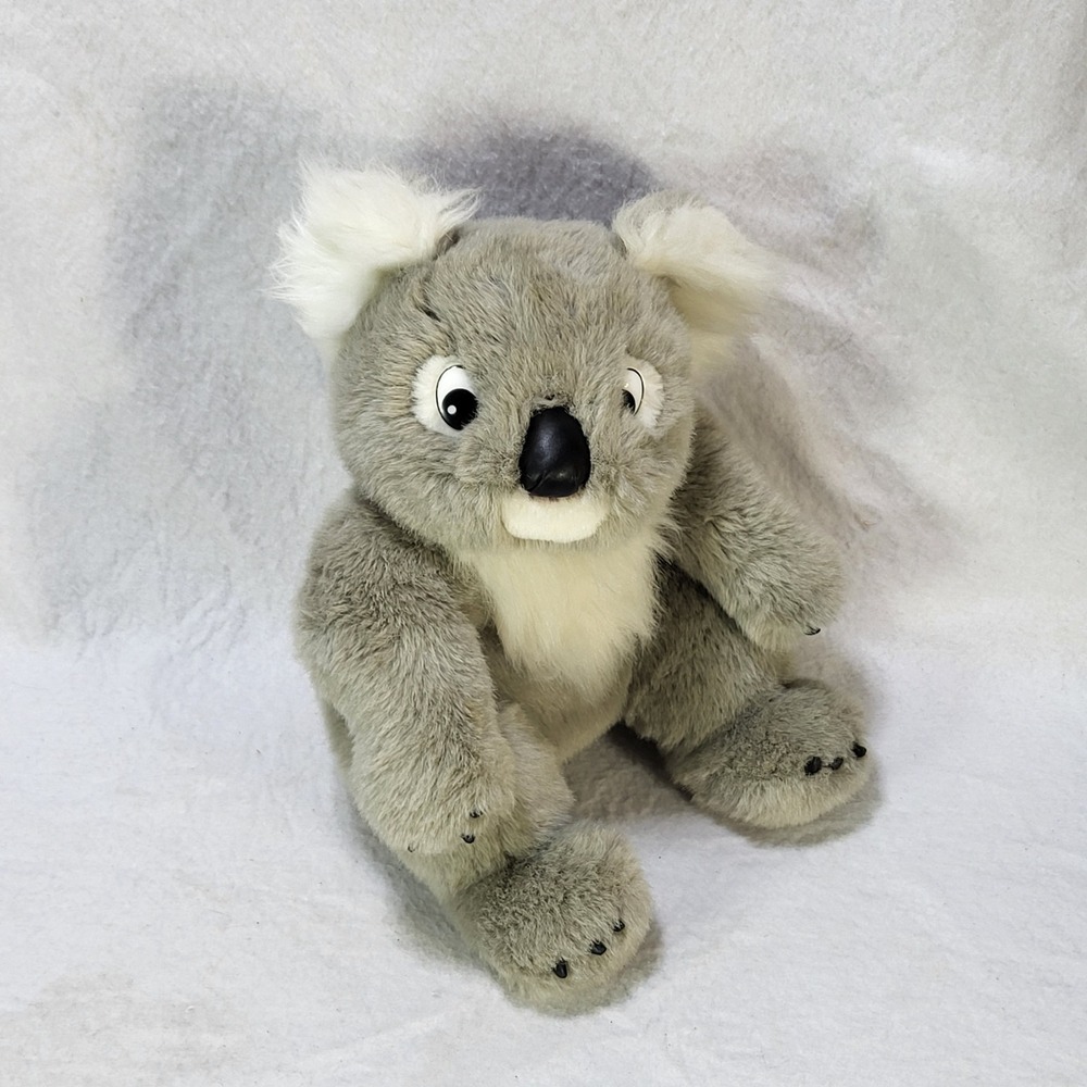 Kids of America Corp Koala Bear Plush Gray White Stuffed Animal Toy 12 Inch